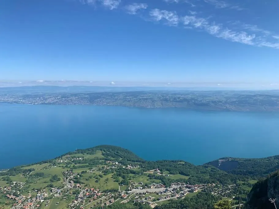 Cocon Savoyard A Thollon Les Memises Lägenhet